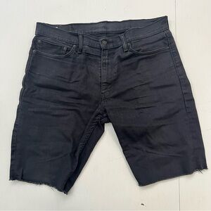 Levi's 511 Slim Cut-Off Shorts, Black, Men's 36W